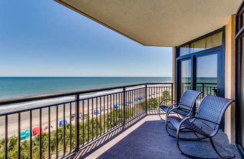 Myrtle Beach Condo | 🏖️Stunning Ocean Views | Pools + Hot Tub | The Island 511🏖️