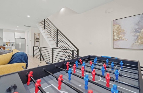 North Charlotte House | Stylish Stay with Rooftop Views and Garage Access