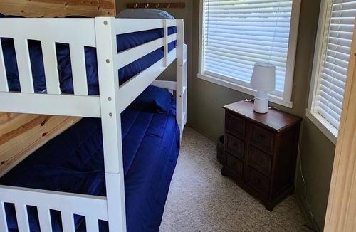 Cheboygan County Cottage | Sunset Shores 3 Bedroom 1 Bath Lakefront Burt Lake Cottage- Sleeps 6