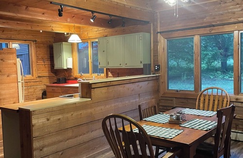 Grand Marais Cabin | Superior Pines Farm Log Cabin w/Snowmobile Access, Near Beach, Sleeps 9