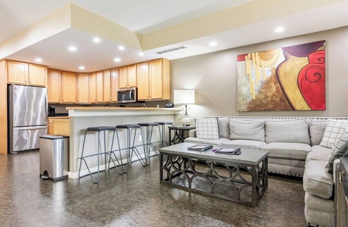 Highlands Condo | Swanky 2 LEVEL CONDO WALK TO ALL in The Highlands!