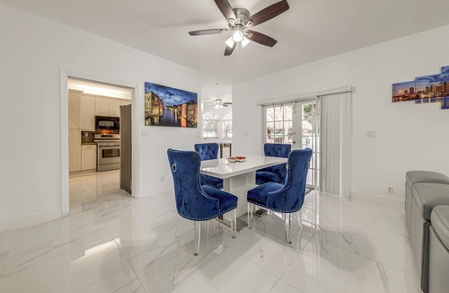 Pompano Beach Cottage | Swim, Barbecue & Game: Home 4 Mi to Pompano Beach!