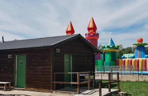 Rockbridge Cabin | The Eagle's Nest Cabin at Hocking Hills + Largest Bounce Castle