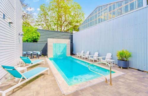 Bywater House | The Moon Quonset Hut Vacation Rental Heated & Chilled Pool