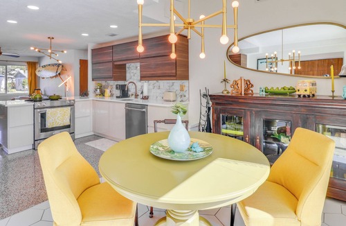New Smyrna Beach House | The Octopus Lounge - Pet-friendly Pool Home off Flagler Ave!