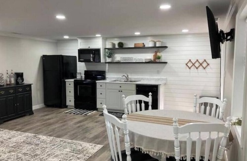 Abbeville Apartment | The Parlor Two~ Renovated milking Parlor on a working farm with cows and horses~