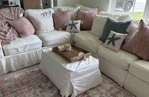 Paseo House | The Pink Flamingo rental with a large pool for relaxing in the sunshine
