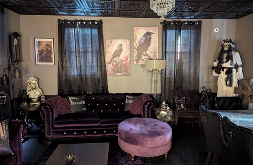 Madison House | The Raven, a unique Edgar Allan Poe inspired Gothic themed home
