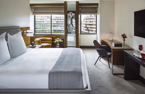 Foggy Bottom Hotel | The Watergate Hotel | Superior King Room | Custom Bedding | Near Georgetown