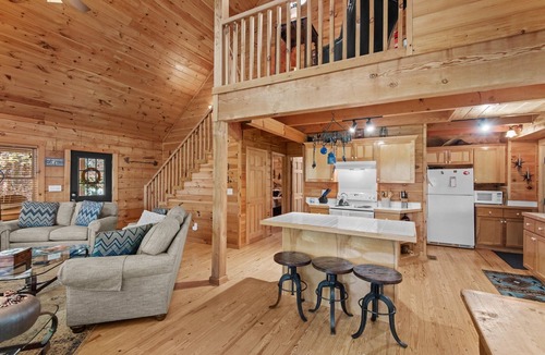 Todd Cabin | Timber Lodge - Private, Serene Cabin with Game Room for Kids