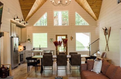 Farmerville Cabin | "Tipi" Cabin is a newly built, elevated rustic home on Lake D'arbonne!