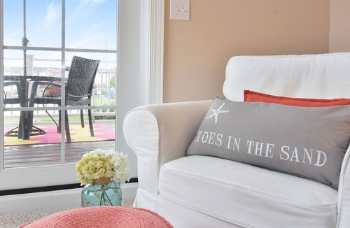 Ludington Condo | Toes in the Sand at One Ludington Place: Pool/Hot Tub/Close to beach!!