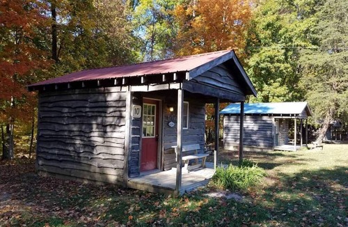 Helmsburg Cabin | "Tom T" Camping Cabin #10 | Pet Friendly