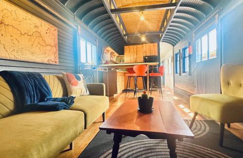 Grand Coteau Hotel | Train Wreck Inn - Boutique Train Car Stays - Self Check In