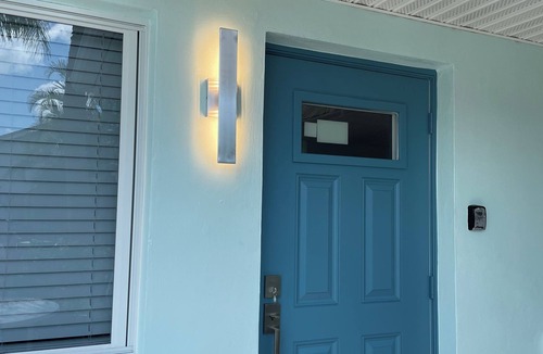 Central Beach House | Tranquil 2-bedroom bungalow with AC in charming Vero Beach steps to boardwalk
