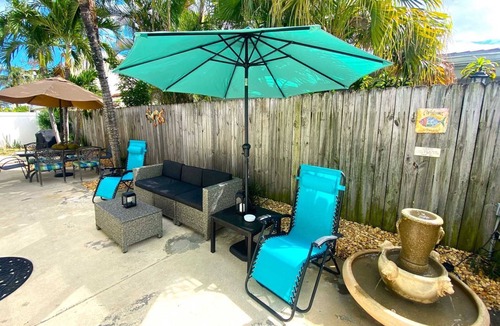 East Fort Lauderdale Villa | Tropical Garden Villa is Just Steps to Sun, Sand and Fun!