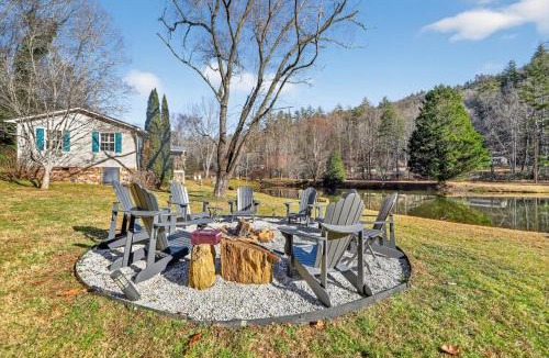 Whittier House | Twin Ponds Retreat-Pond Hot Tub Fire Pit Game Room Pet Friendly