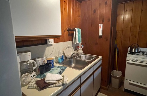 Oscoda Resort | Two bedroom cabin right on the beach!