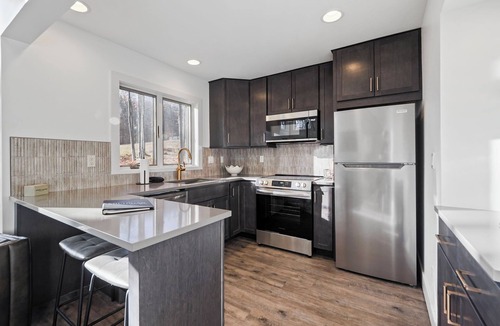 Boyne Falls Condo | Ultimate Ski in, Ski Out Upper Level Condo #762 | Gas Fireplace | Remodeled