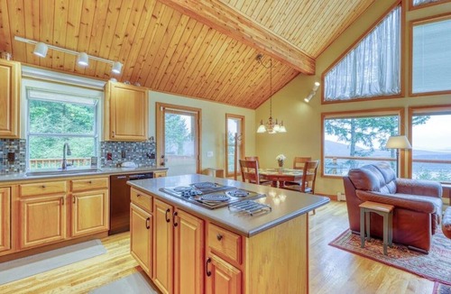Rosario House | Updated Eastsound Home with Stunning Mountain and Ocean Views