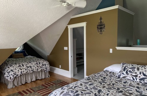 Clarklake House | Updated Farmhouse - Sleeps 17 with Deck & Hot Tub on 10 Acres