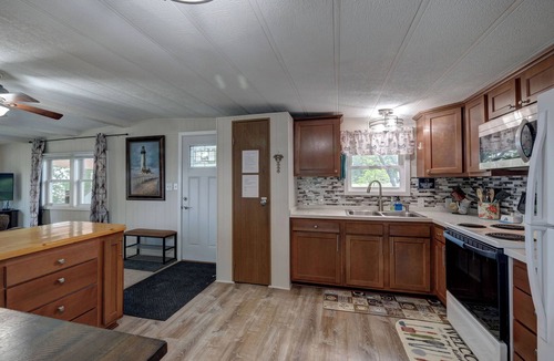 Menominee House | Upper Michigan Bay of Green Bay Beachfront Escape with Private Beach + Kayaks