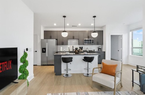 Five Points South Apartment | Upscale 2BR Near Regions Field n Park