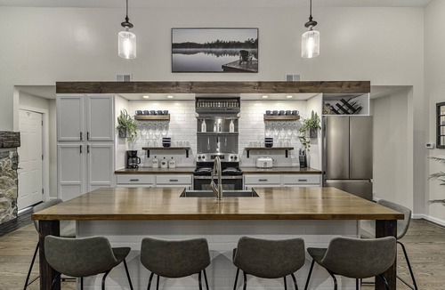 Grawn Cabin | Upscale boutique lodge suite in the of heart of beautiful Grand Traverse County!