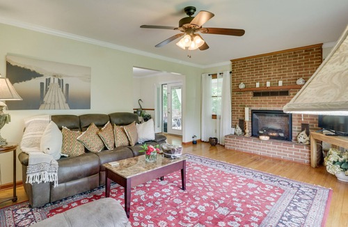Orange Villa | Virginia Retreat on Lake Orange: Fishing On-Site!