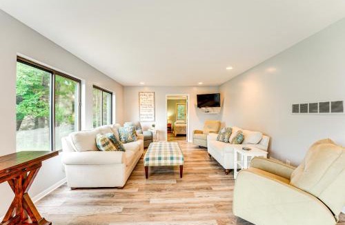 Montague House | Walk to Semi-Private Beach: Lake Michigan Getaway
