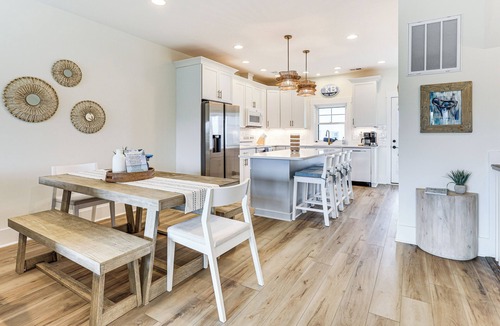 North Carolina Coast House | Walk to the Waves: Coastal Kure Beach Retreat