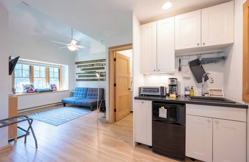 Ephraim Cottage | Walkable Ephraim Duplex | Cozy Nights & Bay Sunsets