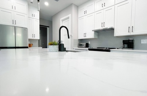 Warm Mineral Springs House | Warm mineral retreat mineral springs in backyard brand new spacious home