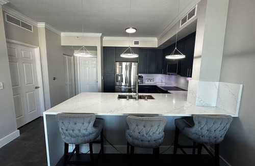 East Ocean Ave Condo | Water View with Balcony- newly renovated Contemporary style