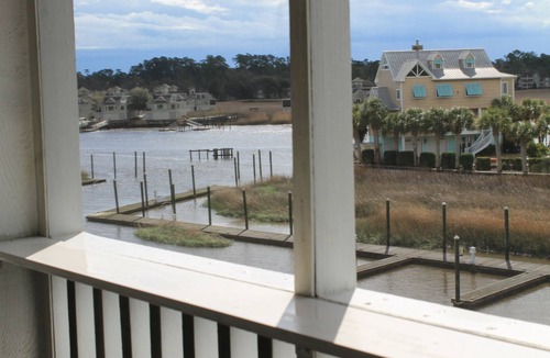 Little River Condo | WATERFRONT 2 Bed/2Bath Condo near North Myrtle Beach and Cherry Grove