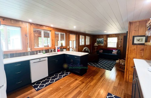 Lake Leelanau House | Waterfront home and guest cottage on Lake Leelanau. Dog ok. Sleeps 11.