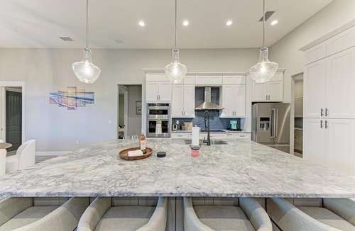 South Gulf Cove House | Waterfront private Resort style in South Gulf Cove, heated pool, spa & boat dock