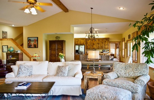 Sylvan Shores House | Waterfront VIEW! Pontoon Boat, Kayaks, Canoe, Paddleboards. Pet-friendly.