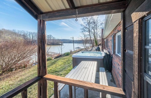 Dublin House | Waterfront with Hot tub and Dock, across from State Park boat Launch
