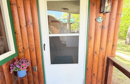 Gaylord Cabin | "West View Cabins" on Ostego Lake - Cabin #3 - Waterfront and on Trail 7