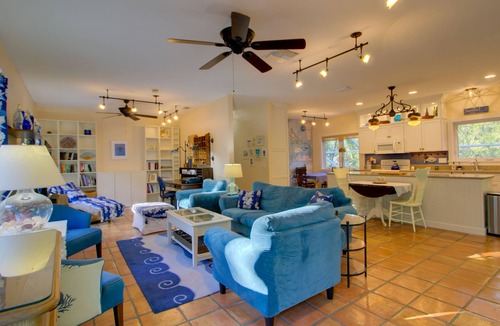 Sanibel House | Whimsea: West End, Pets OK, Pool Home on Canal!