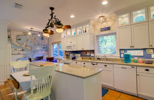 Sanibel House | Whimsea: West End, Pets OK, Pool Home on Canal!
