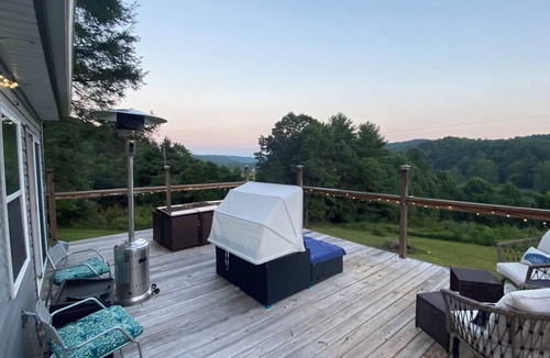 Providence House | Whimsical Mountain Cottage with a View of the New River