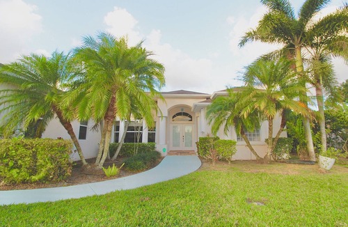 Port Saint Lucie House | Whispering Waters - Waterfront Home, Private Dock; 3 miles to Tradition Town Center