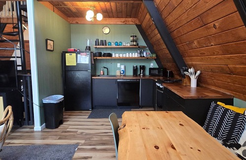 Sky Valley House | Willow Retreat - Cozy 3BR A-Frame w/Hot Tub & Lake Access