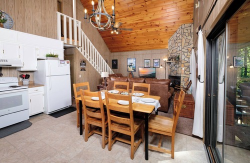 Gatlinburg House | Winter view, Foosball & Hot Tub-3 bedroom- GBurg!