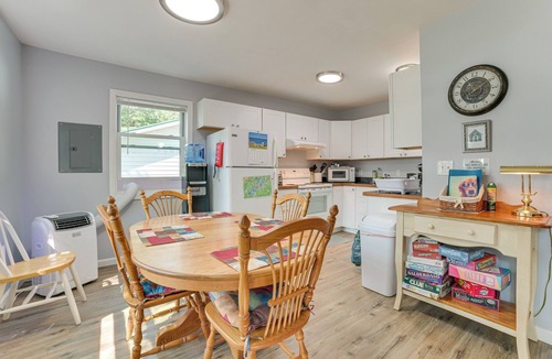 National City Cottage | XC Ski, Ice Fish & Hike! Getaway Near Sand Lake