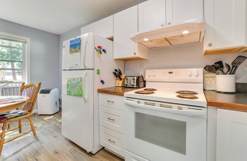 National City Cottage | XC Ski, Ice Fish & Hike! Getaway Near Sand Lake