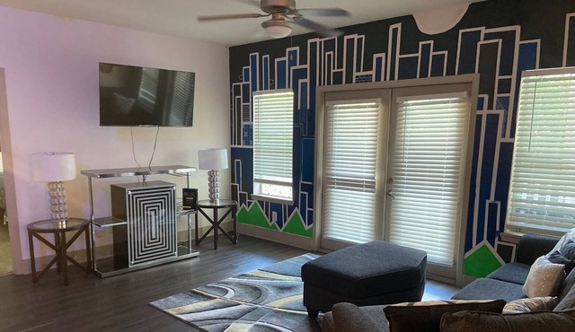 2 bed and 2 bathroom apartment with a patio walking distance to the beltline.
