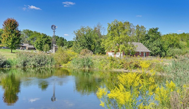 4 Mi to downtown Delphi: Trails & Fishing Pond